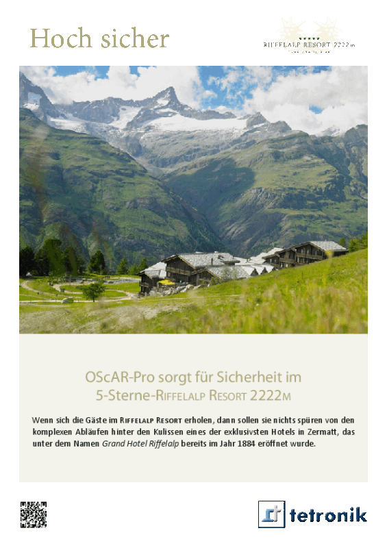 Anwenderbericht Riffelalp